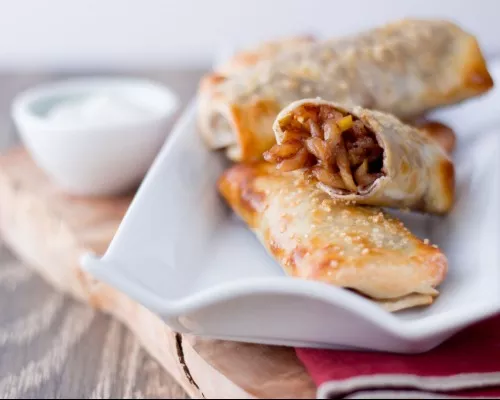 Rouleaux impériaux aux pommes