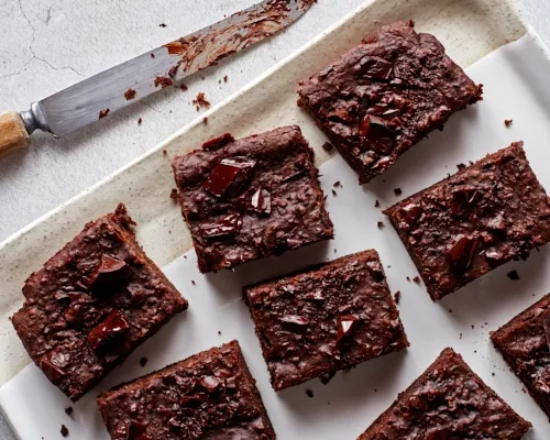 Brownies végétaliens sans gluten